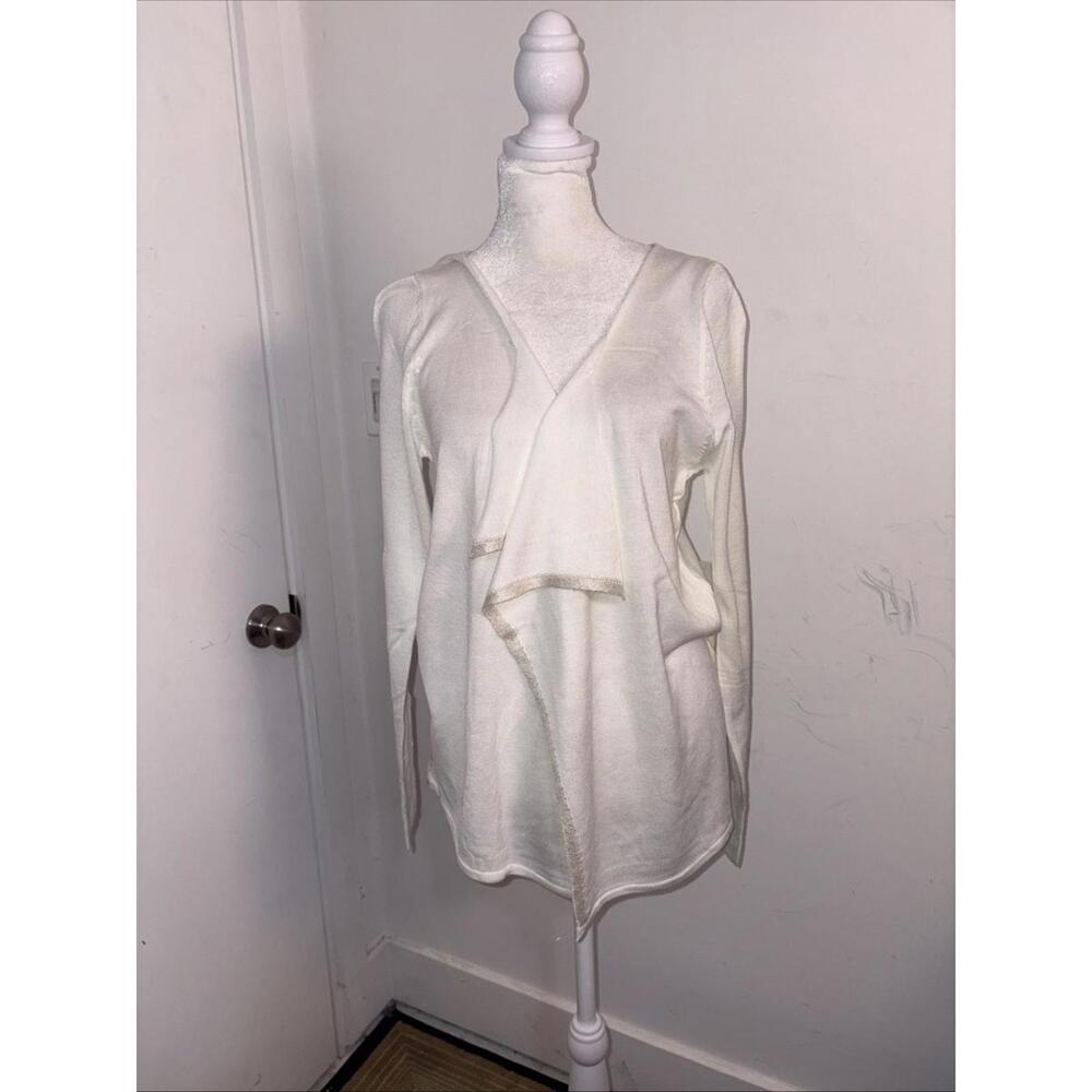 Ladies Angel Wing‎ Cardigan Sweater Cream Medium New With Tags